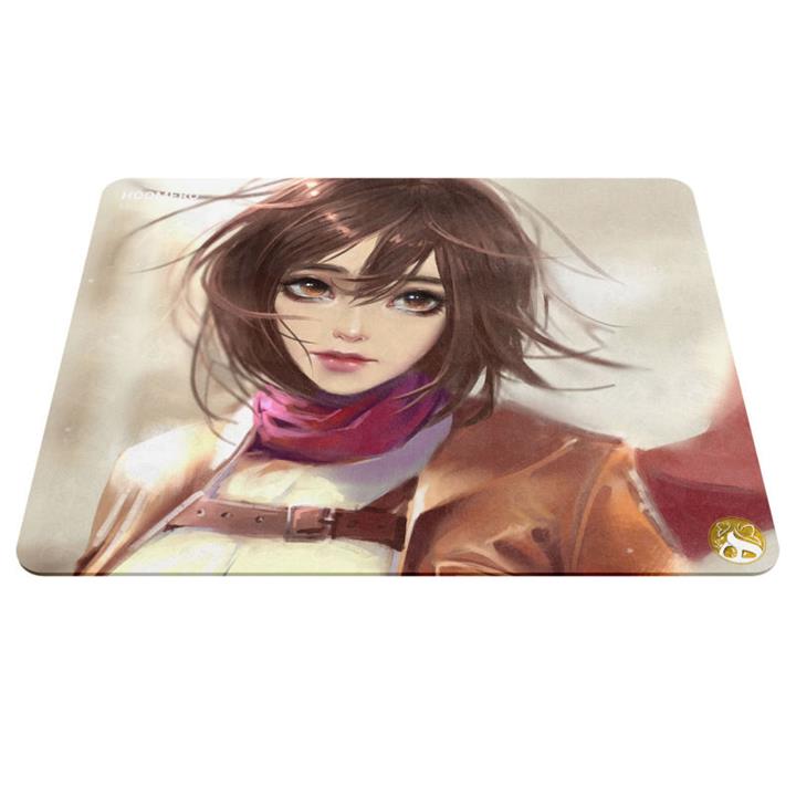 ماوس پد هومرو مدل A3531 طرح انیمه اتک آن تایتان میکاسا Hoomero Attack on Titan Mikasa A3531 Mousepad